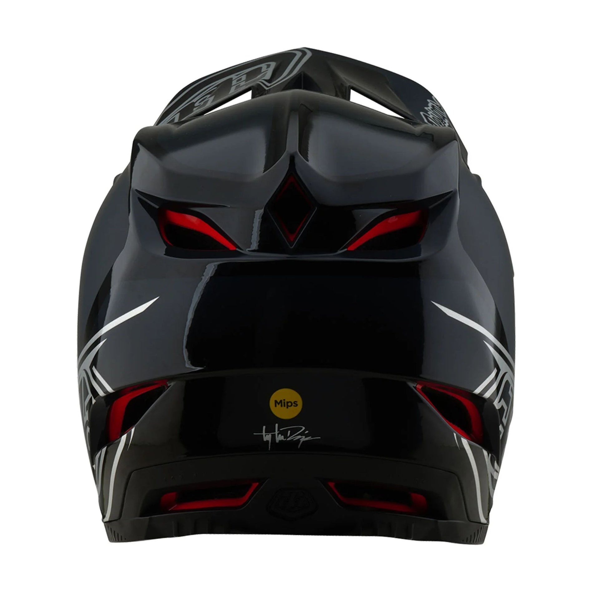 Casco Troy Lee Designs D4 Polyacrylite Shadow Black